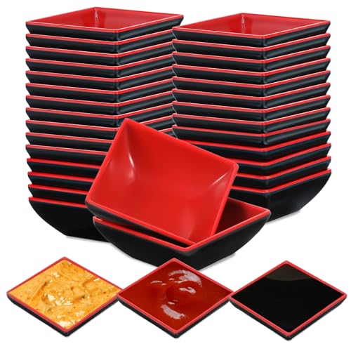 30 Pcs Dipping Bowls Soy Sauce Dishes Dipping Sauce Bowls