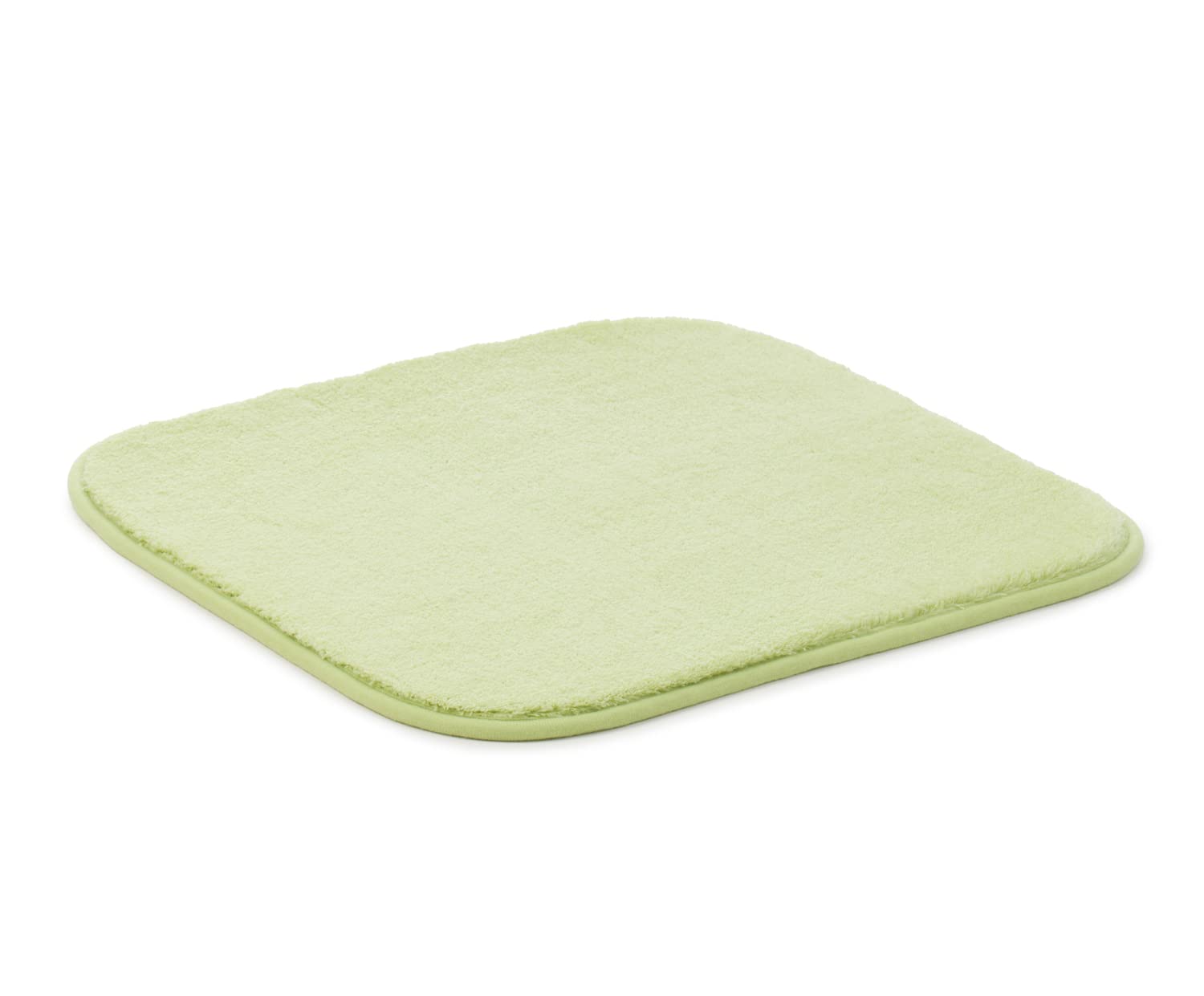 Gözze - Premium Rutschfester Badteppich, RIO, 100% Microfaser, 50 x 45 cm - Limone