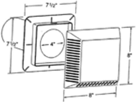 Soffit Intake Vent