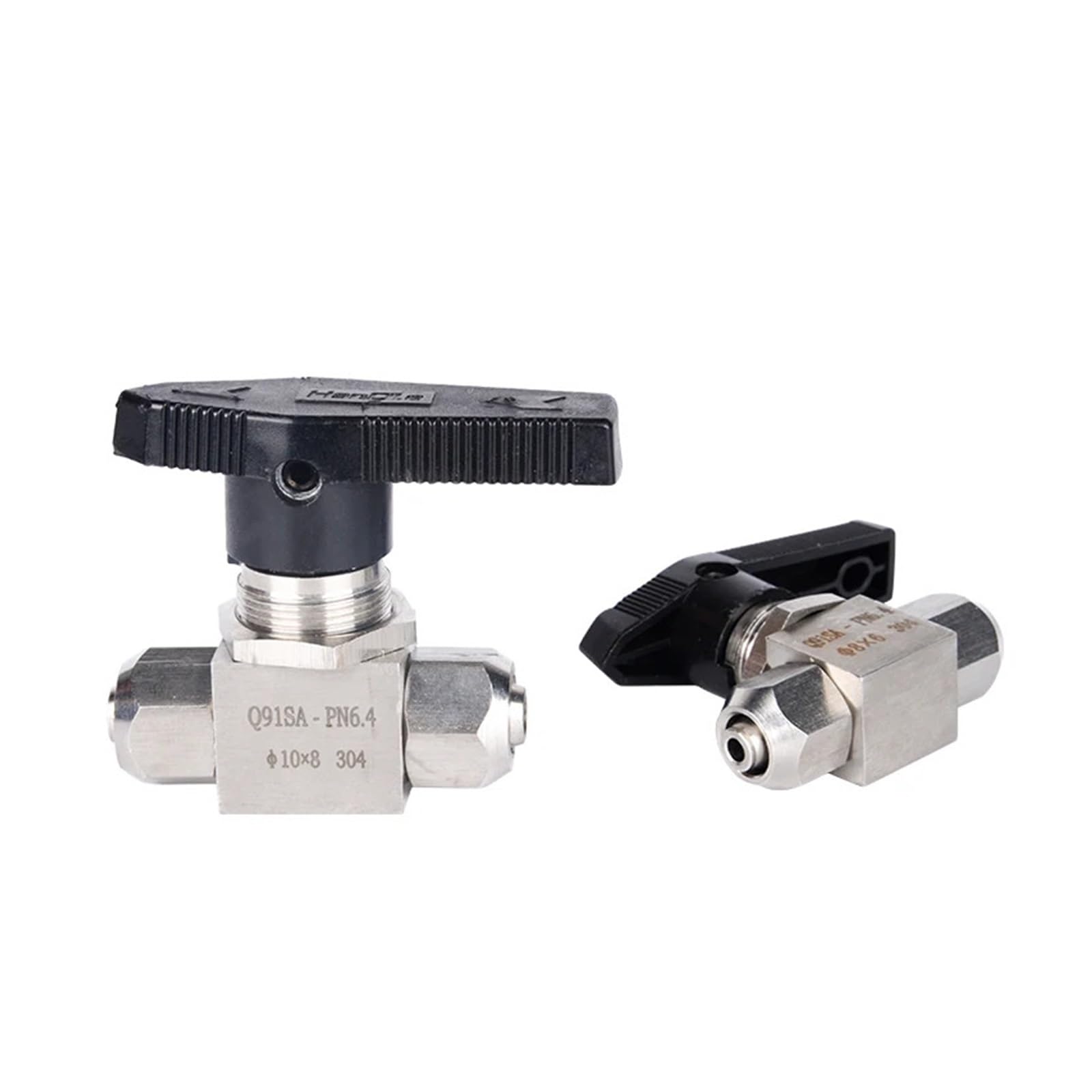 Vanne à boisseau sphérique anti-fuite en inox 304 pour raccord 10mm