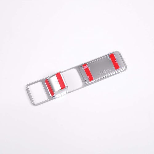 Miniatura 7 de YIWANG - Pegatinas para freno de mano electrónico interior de coche, para Jaguar XE F-Pace XF F pace 2016-2018