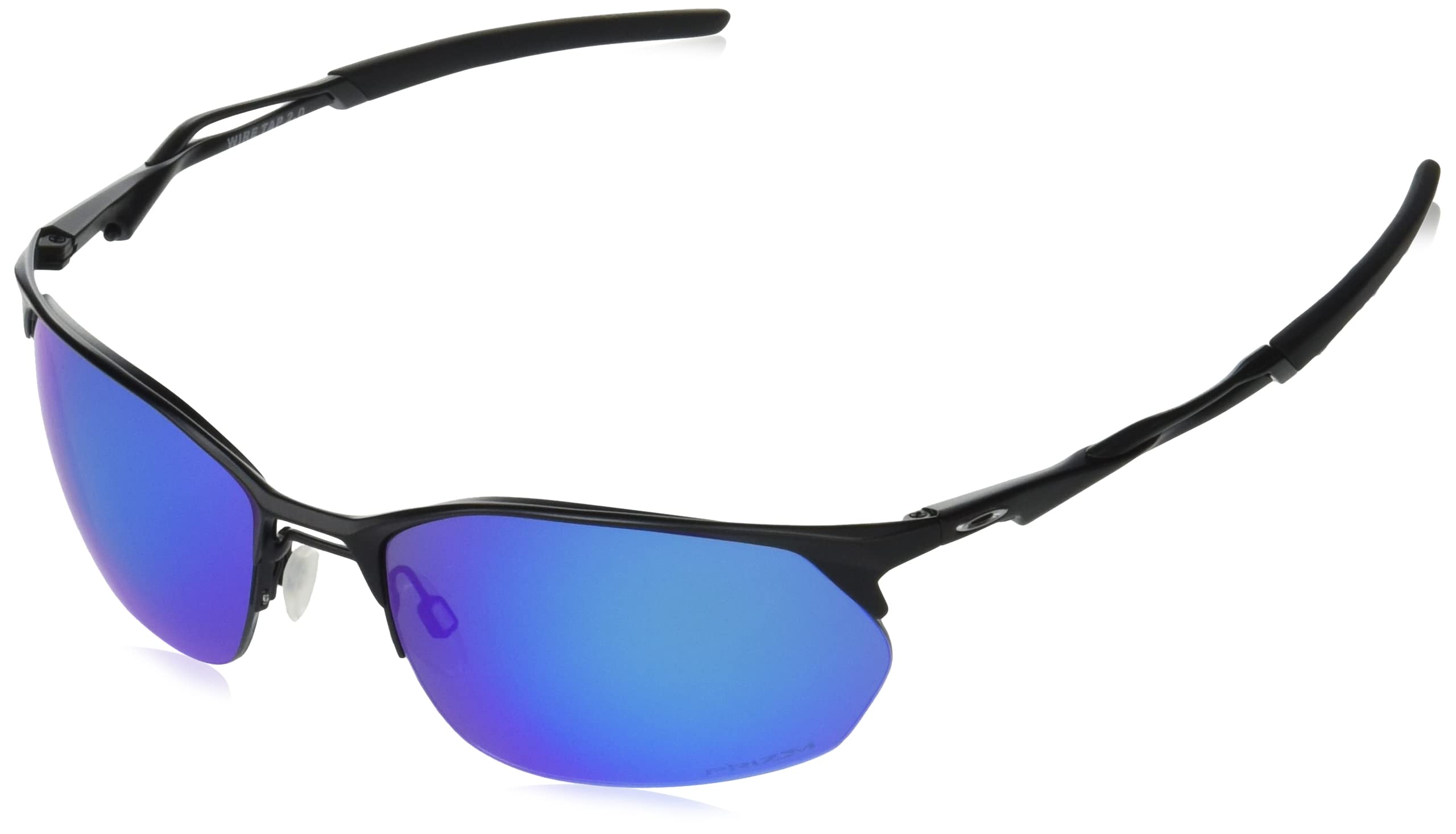 Oakley Men's Oo4145 Wire Tap 2.0 Rectangular Sunglasses
