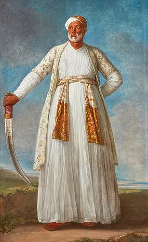 Pintura mural histórica de Muhammad Dervish Khan por Vigée Le Brun, lienzo premium 60x90cm