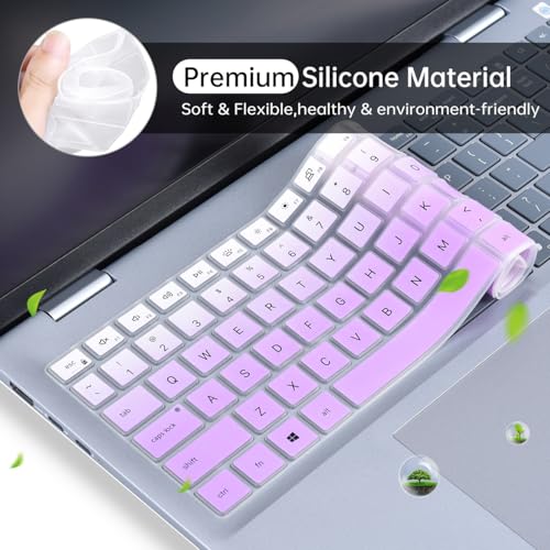 Protector de teclado para Dell 16 Plus 2025 Ombre Purple miniatura 4