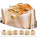 Sacchetti Per Tostapane Cucina, Resistenti Al Calore, Riutilizzabili, Antiaderenti, Tasche Per Tostapane Senza Glutine, Per Panini Pizza, Formaggio Grigliato, 2 Misure 40 Pezzi
