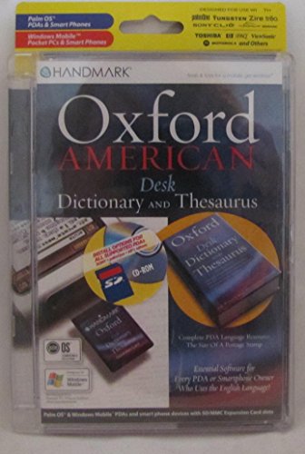 Handmark Oxford American Dictionary and Thesaurus Scheda SD/MMC