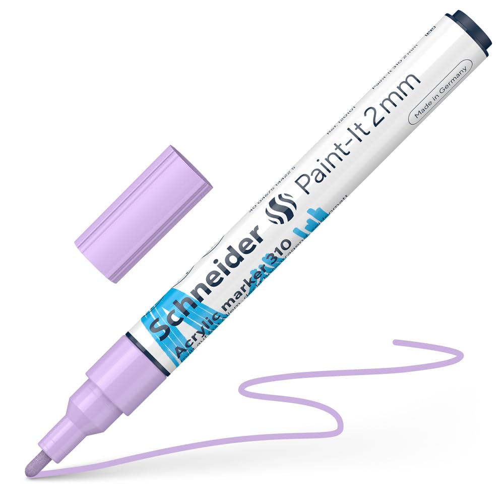 SCHNEIDER 310 AKRİLİK MARKER 2MM PASTEL LİLA-120128