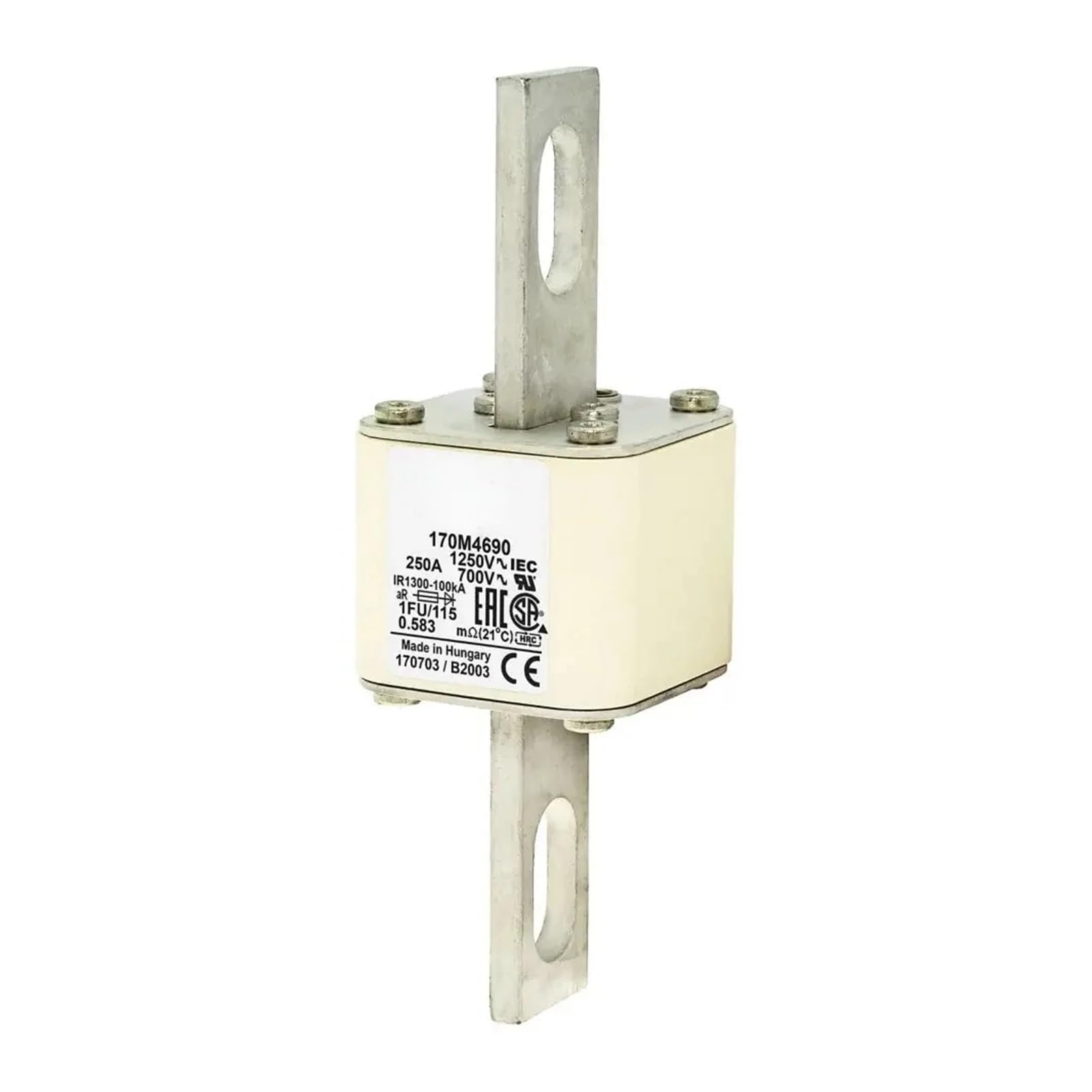 Fusible 170M4696 évite surtension et panne sur systèmes 170M4691 170M4692 170M4694