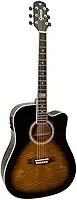 Violão Folk Giannini Gf1d Ceq Ts Tobacco Sunburst Brilhante