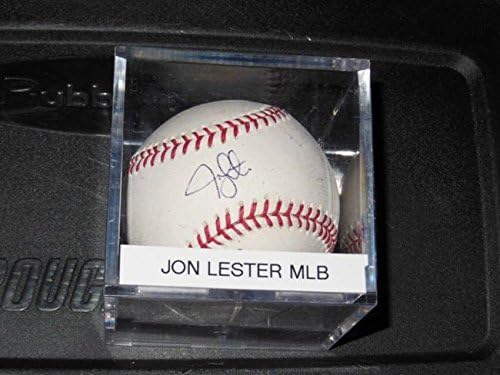 Jon Lester Autographed Baseball MLB Authenticated