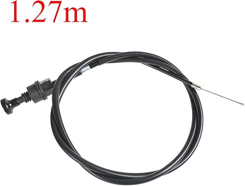 Miniatura 2 de Cable de estrangulador de carburador y kit de émbolo de válvula de repuesto para Honda Foreman Rubicon 500 TRX 500