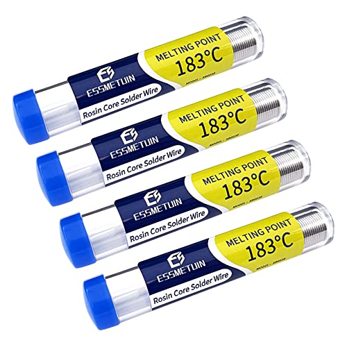 Essmetuin Tin Lead Rosin Core Solder Wire For Electrical Soldering, Circuit Board cover