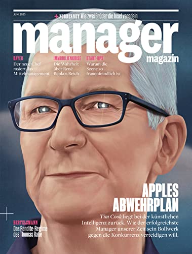 Preisvergleich Produktbild manager magazin 6 / 2023 "Apples Abwehrplan"