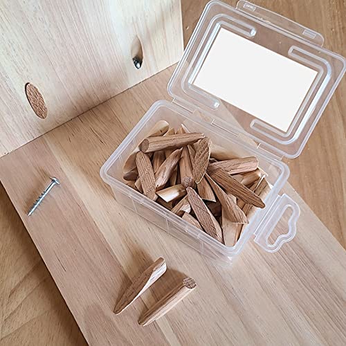 Image of Wooden Hole Plugs, DIY odorless Reusable Pocket Hole Plugs Oak