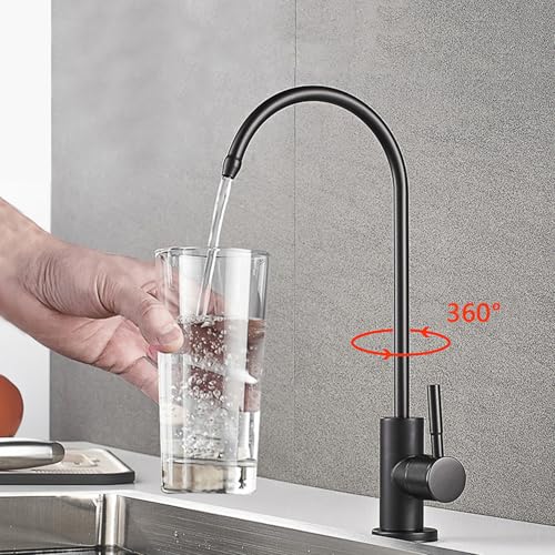 Filtre à eau de cuisine pour robinet d'évier élimination impuretés eau froide brossé
