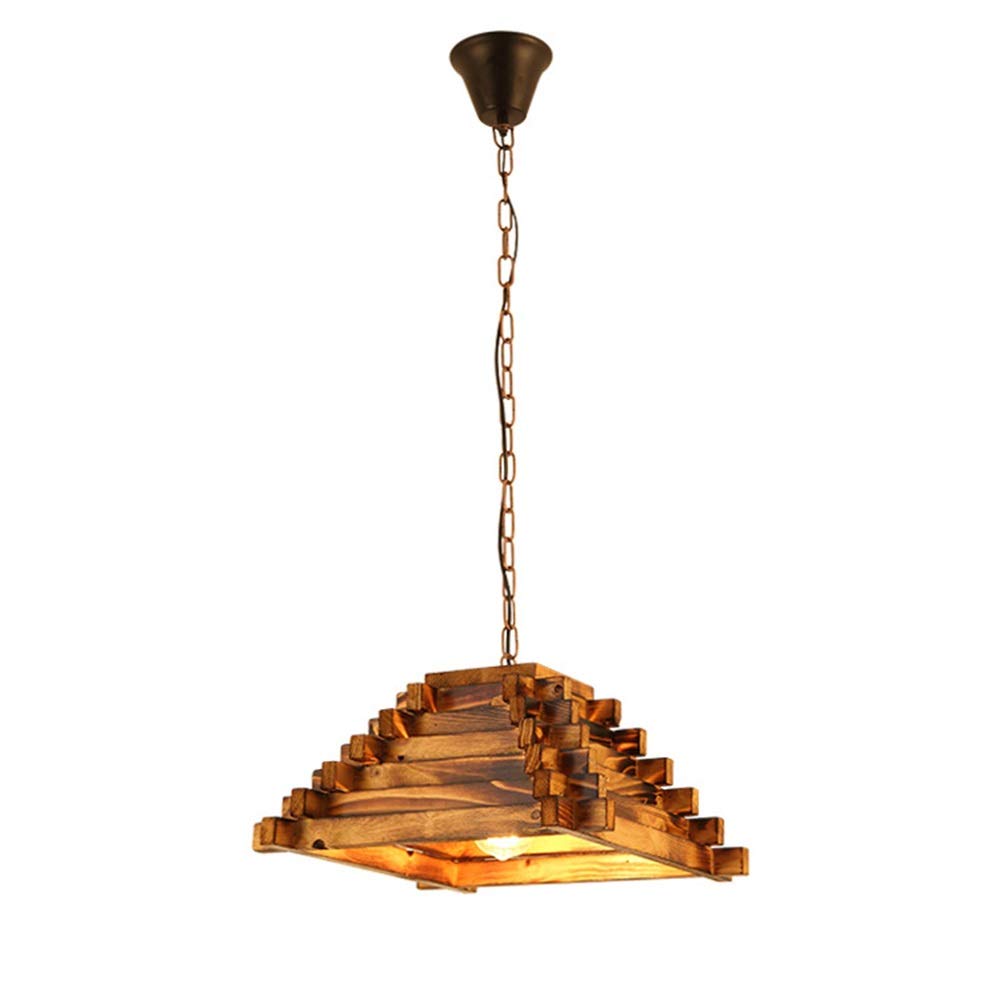 Lustre en gros bois durable : illuminez vos pièces sombres avec style