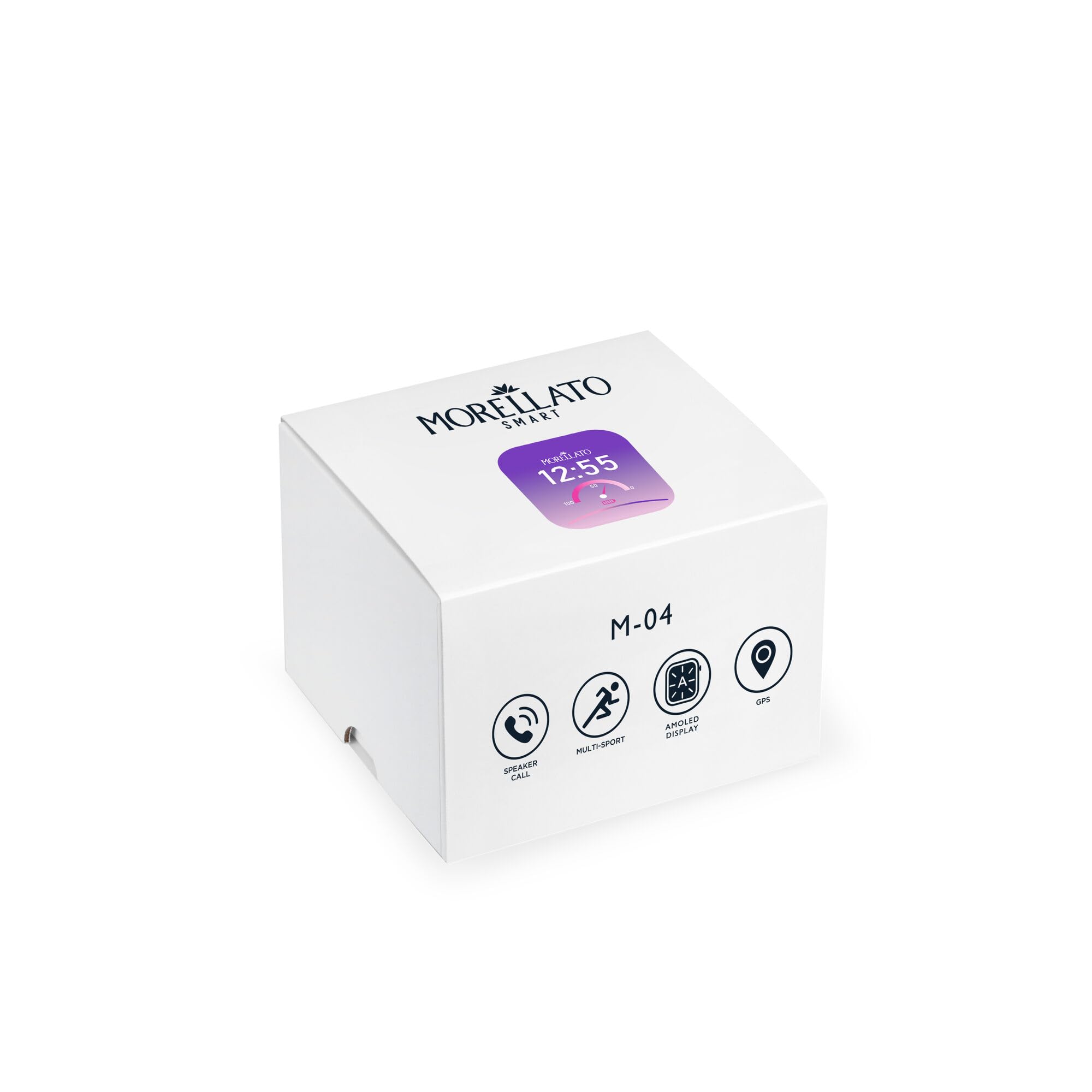 Morellato Smartwatch Donna, Digitale, Cinturino in Silicone, Cassa 35 mm, Collezione M-04 - R0151173501