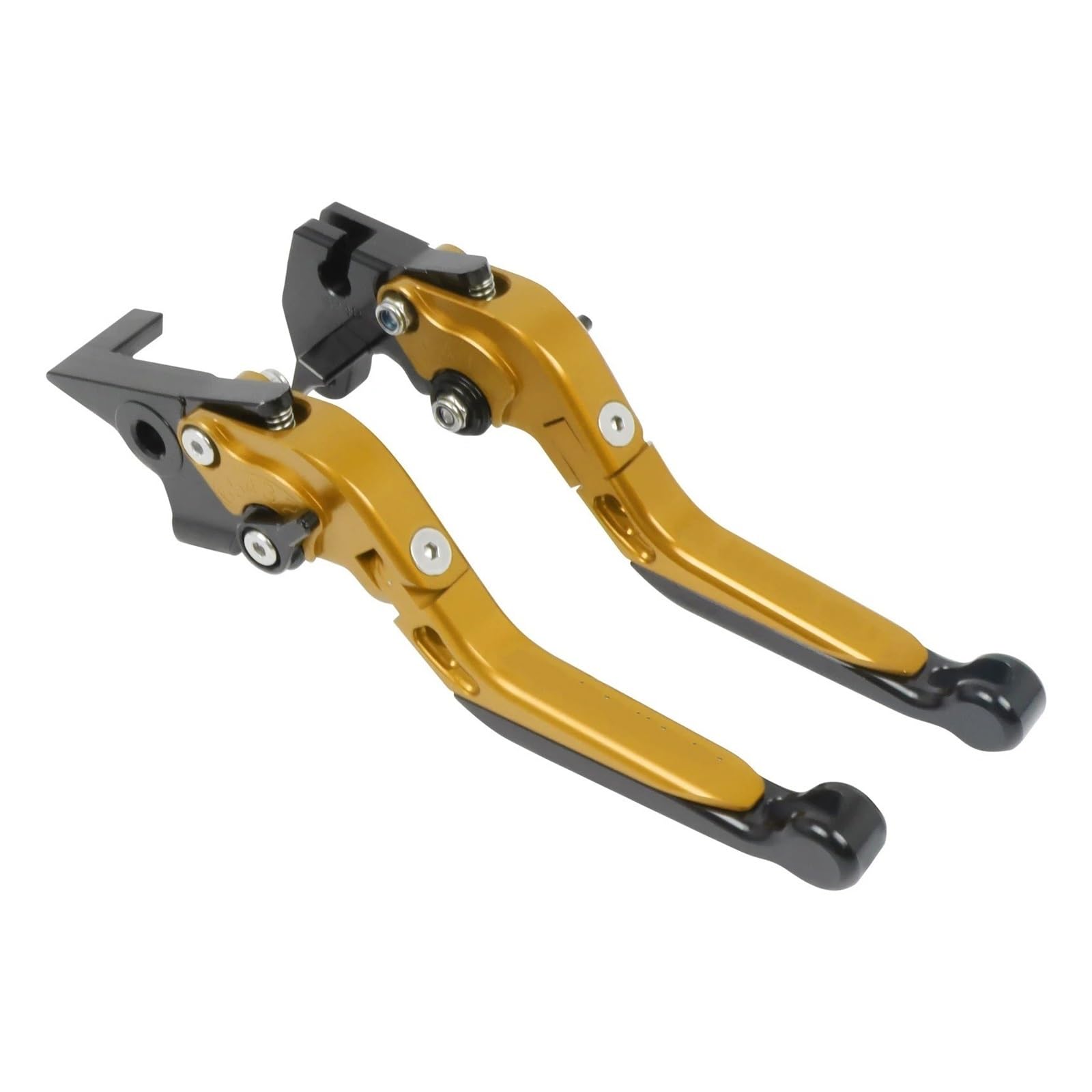 Bskwaq T Motorcycle Brake Clutch Levers For Fz-25 2017-2023 Motorcycle Accessories Folding Extendable Brake Clutch Levers Handlebar