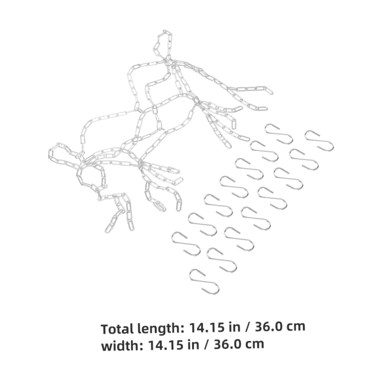 Abaodam Basketball Chain Net Heavy Duty Metal Basketball Netting for Outdoor and Indoor Play Durable Design with Enhanced Strength for Enthusiasts