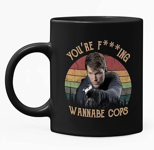 Vintage Wannabe Cops For The Terminal List Ceramic Cup Coffee Mug Tea Milk 11oz