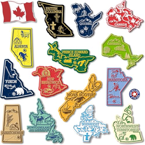 Set de Imanes Vintage 3D Rubber 15 Piezas