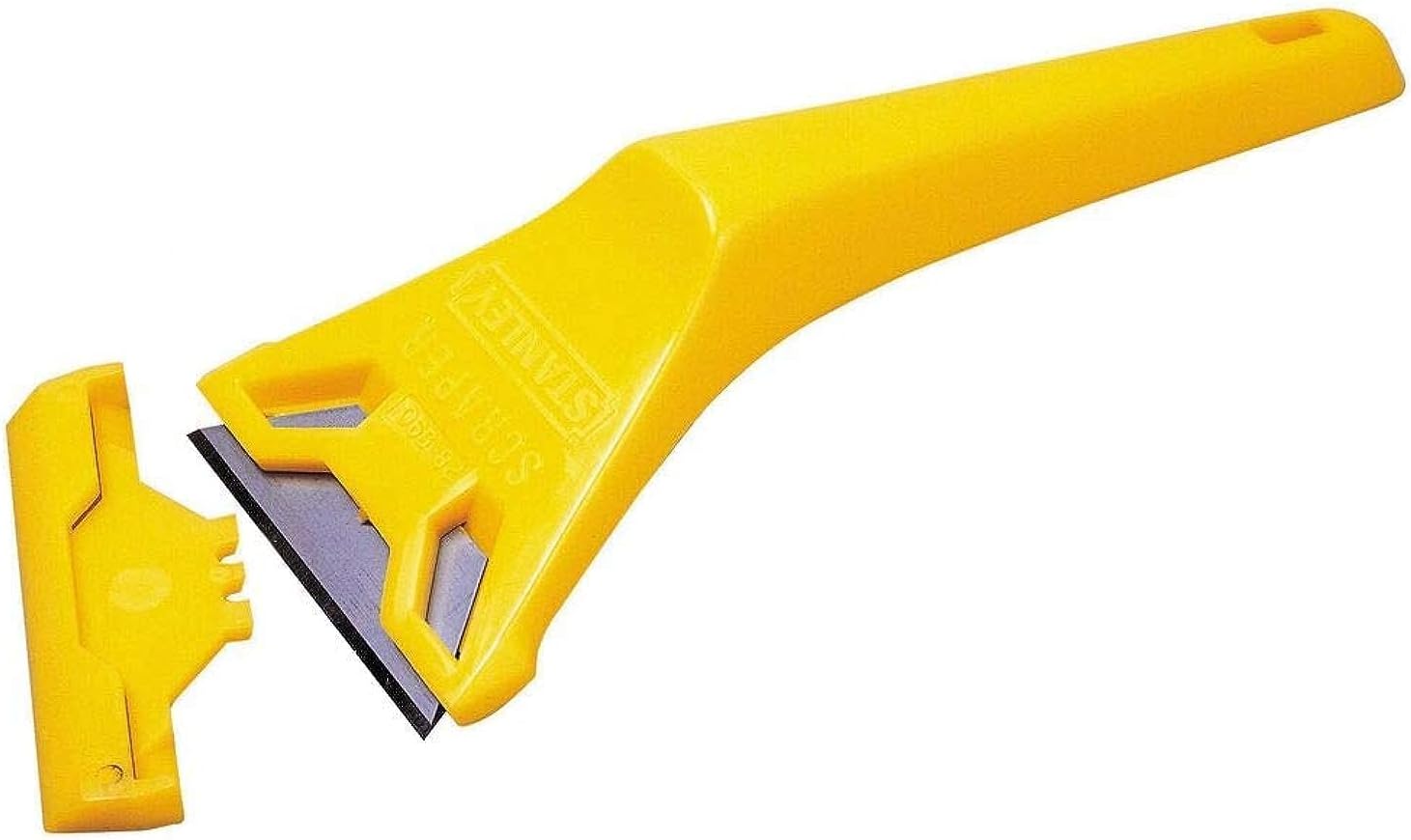 Stanley 170 mm Window Scraper 0-28-590, Yellow