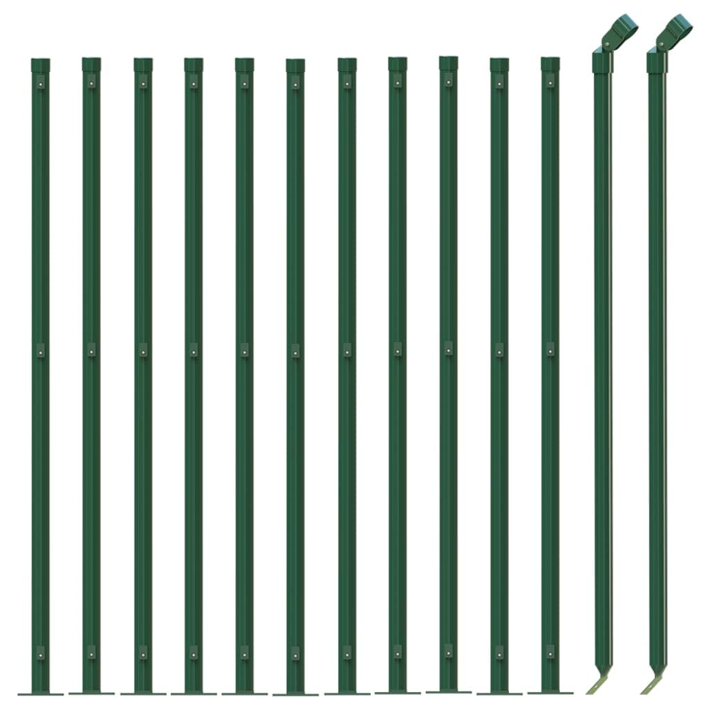 Cerca de Alambre con Brida Malla terraza jardín Malla Verde 1,1x25 m