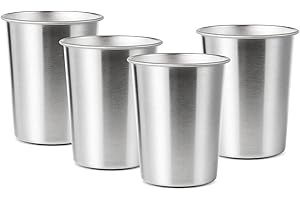 4-Pack Stainless Steel Cups