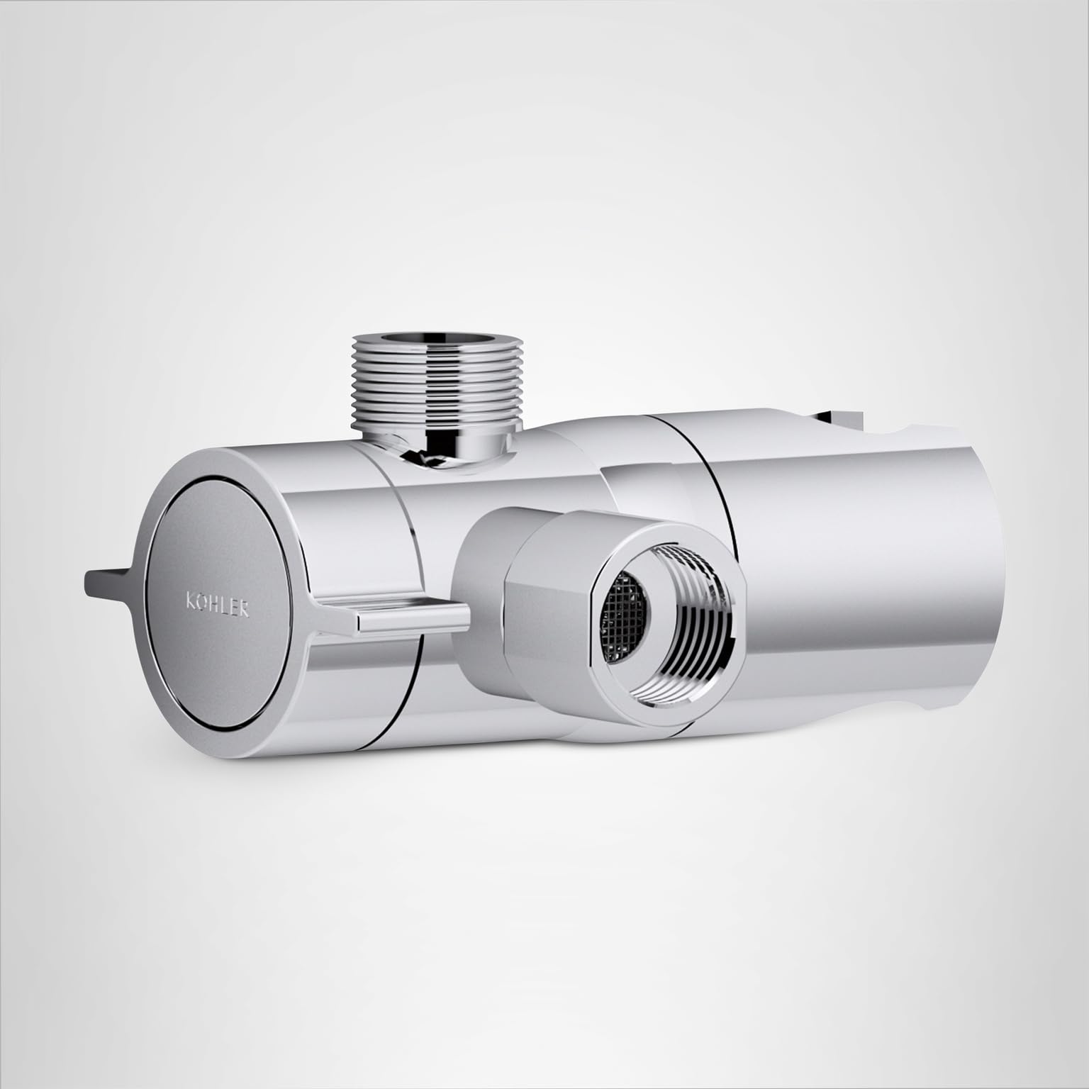 ⓚⓚ KOHLER K-98770-CP Awaken Shower Arm Diverter, Polished Chrome