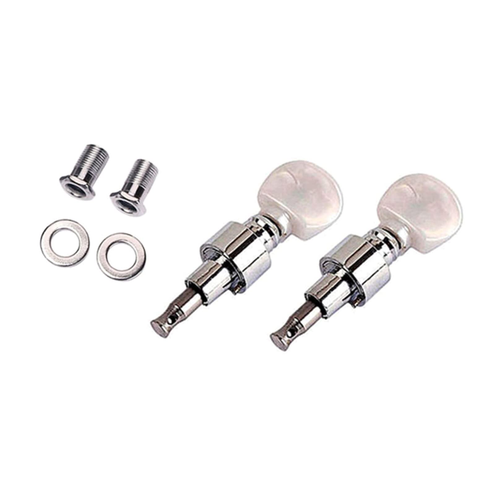 XEGZLH 2Pcs Banjo Tuning Peg Head Banjo Machine Head Tuner Peg Standard Banjo Tuner Knobs Banjo Tuning Keys Banjo Tuning Pegs