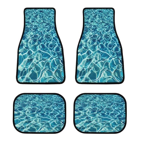 Tapis de sol de voiture bleu aqua pour protéger votre SUV en voyage