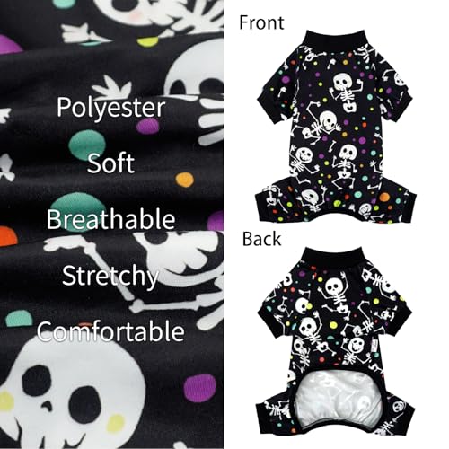 Pijama disfraz para perros XPUDAC Halloween 2X-Large miniatura 4