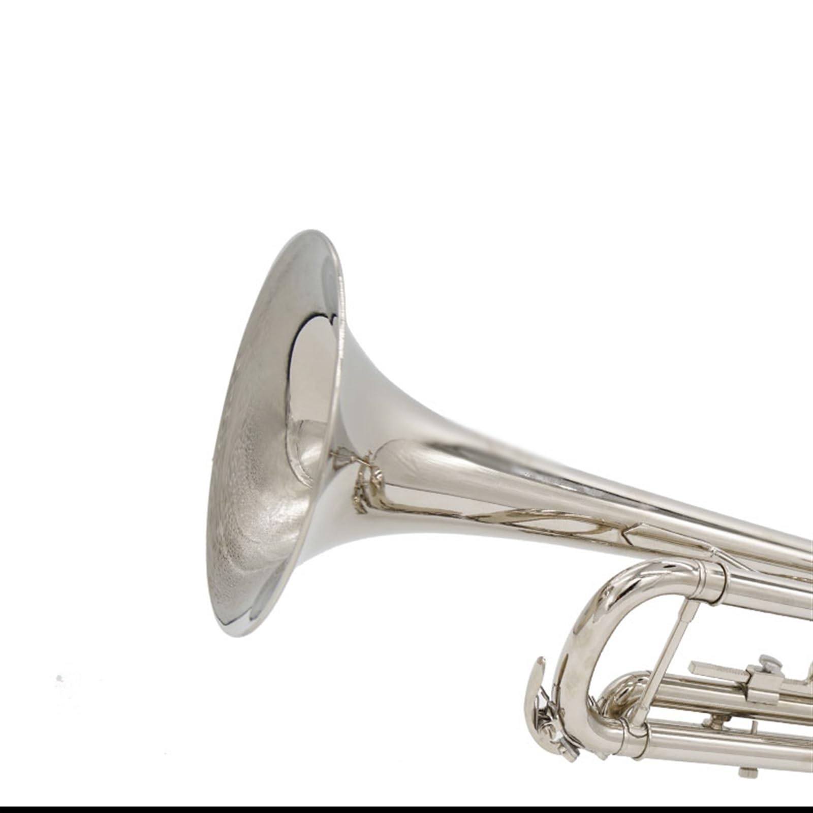 strumento in ottone a tromba Strumento Musicale A Tromba Verso Il Basso B-tune Tromba In Alpacca Per Principianti Professionista Che Suona L'argento Alpacca