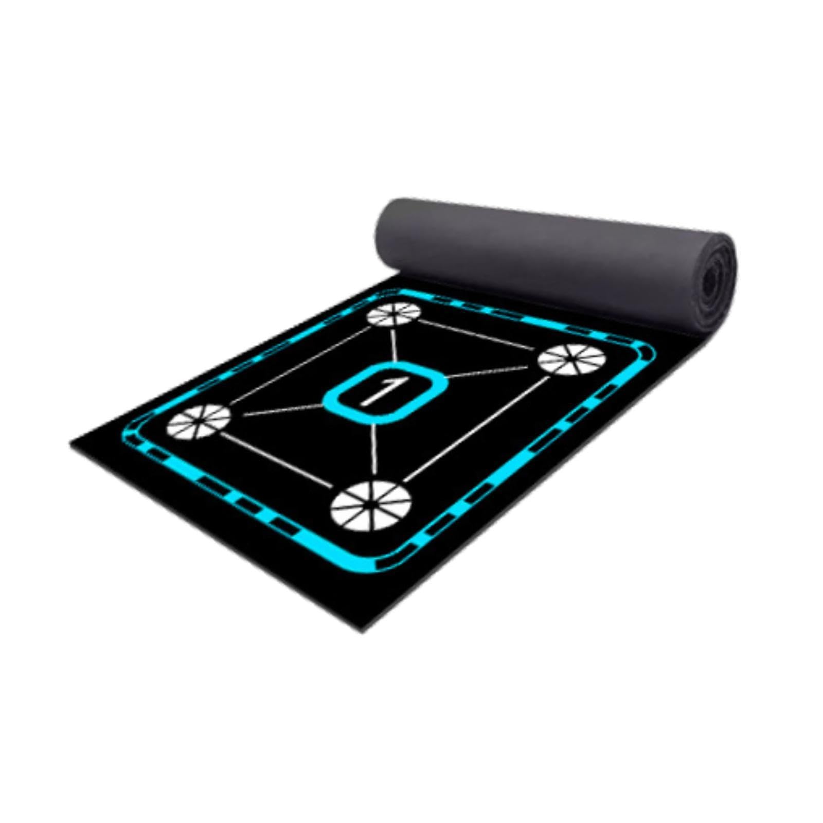 harayaa Formazione di Agilità Scala del Tappetino Attrezzatura di Addestramento Agility Attrezzatura Pratica di Gioco Multiuso Portatile per L'allenamento all