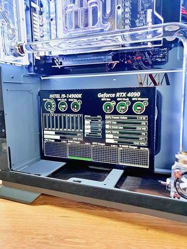 VIXIA High End Custom Watercooled Gaming PC - Intel Core i9 14900KS 6.2GHz - GeForce RTX 4090 DDR6X 24GB - DDR5 64GB 6000MHz - Pro M.2 PCIe4.0 NVME 2TB - Dual Cooling - VXD-120B - Image 4