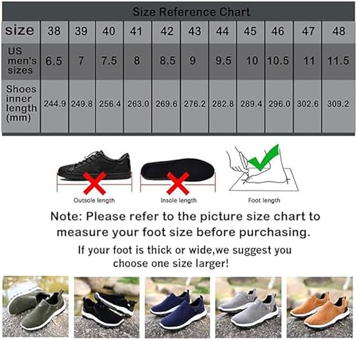 Orthopedic Sneakers,Sport Shoes Men Slip On, Orthopedic Walking Shoes for Men, Men's Arch Support Casual Non Slip Sneakers Outdoor2