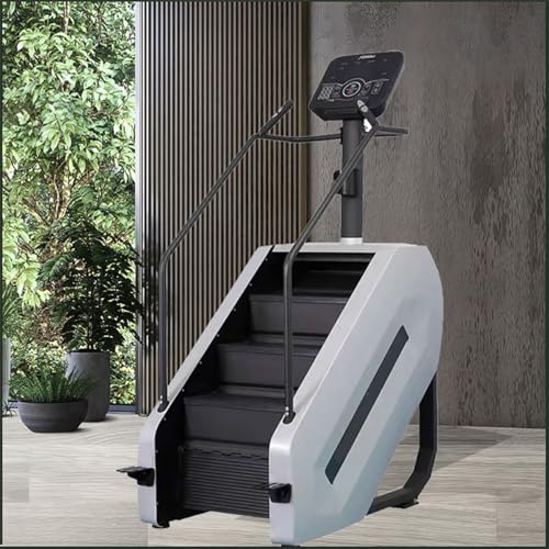 Commercial Grade Stepmill Exercise Machine - Stair Stepper with Heart Rate Detection & Emergency Stop Button - Cardio & Lower Body Workouts at Speeds of 15-164 Steps/Minute - Image 8