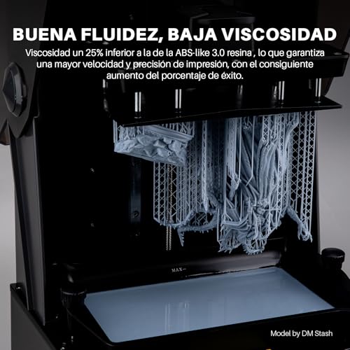Resina ABS-Like Elegoo 3.0 para Impresoras 3D Negro 1000g - Fernando Cortés Resina ABS-Like Elegoo 3.0 para Impresoras 3D Negro 1000g - Fernando Cortés