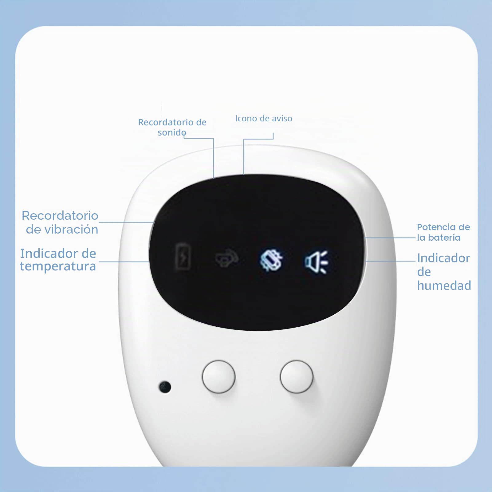 Sunnyushine enuresía inalámbrica, alarma Pipi recargable con receptor para niños Grils Kids Potty Training Cuidado las personas mayores, alcance 1020 m, sensor orina con sonido