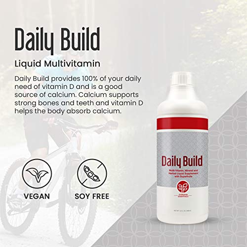 Pure Daily Build Liquid Multivitamin & Mineral/Herbal Dietary Supplement With Superfruits - 1 Bottle Of 32 Fl Oz (946Ml) #TOP2
