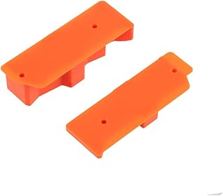 Worker Side Rail Adapter Picatinny Base Set for Nerf Stryfe Blaster Modify Toy (Orange)