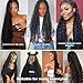 Human Braiding Hair 3 Bundles/Pack 150g Curly Water Wave Bulk Hair for Braiding No Weft 10A Brazilian Virgin Human Braiding Hair for Boho Braids Wet and Wavy Braids Extensions (16 16 16inch)