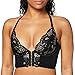 Produktbild Pour Moi Damen Amour Accent Front Fastening U/W Bralette, Mehrfarbig (Schwarz/Pink Schwarz), 80H