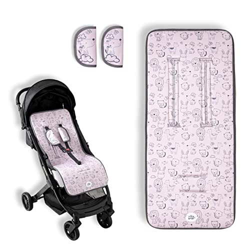Colchoneta Para Silla De paseo Universal, Transpirable Ideal Para Verano Cochecitos (DC033B)
