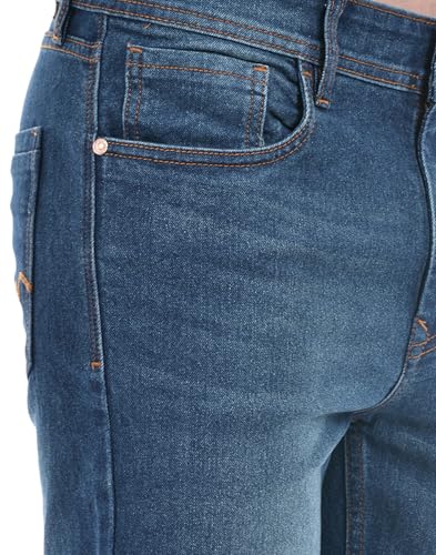 Image of Numero Uno Men's Classic Slim-Fit Stretch Sustainable Jeans