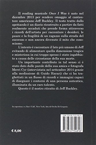 Once i was. Un ritratto di Jeff Buckley