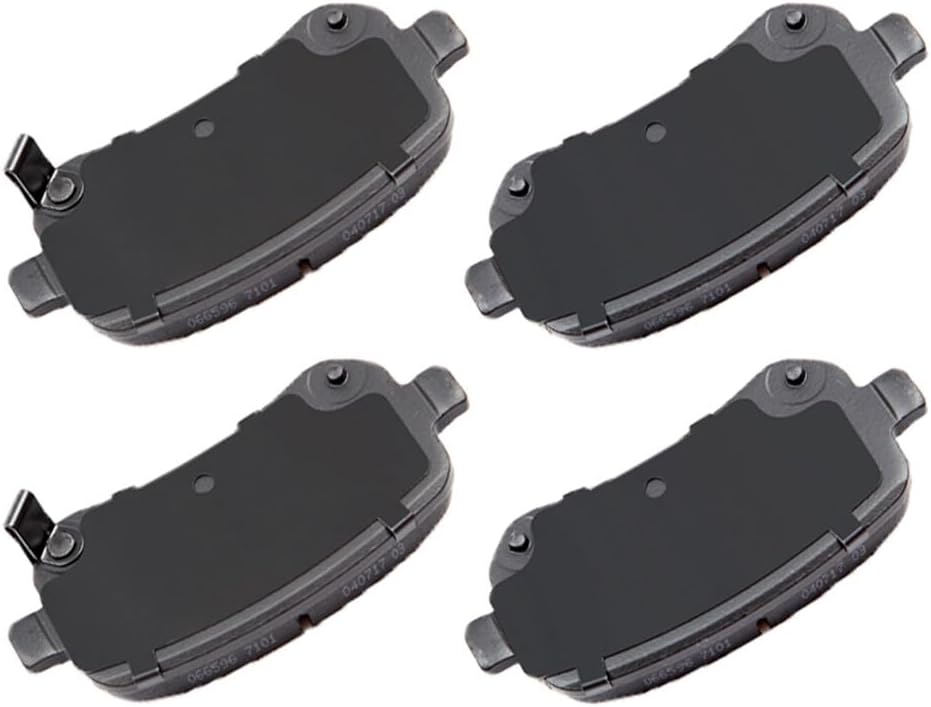 LSAILON [D1326] Rear Ceramic Disc Brake Pads Set For Chrysler Town & Country 2008-2012,For Dodge Grand Caravan 2008-2012,For Dodge Journey 2009-2012,For Volkswagen For Routan 2009-2012 [4PCS]
