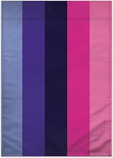 Omnisexual Pride Garden Flag - 12x18" - Perfect for Spring & Summer Outdoor Decor!