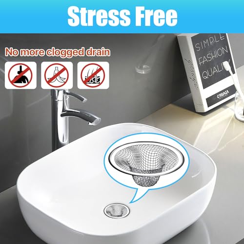 Colador para desagüe de baño acero inoxidable 2 pulg pack 100 miniatura 4