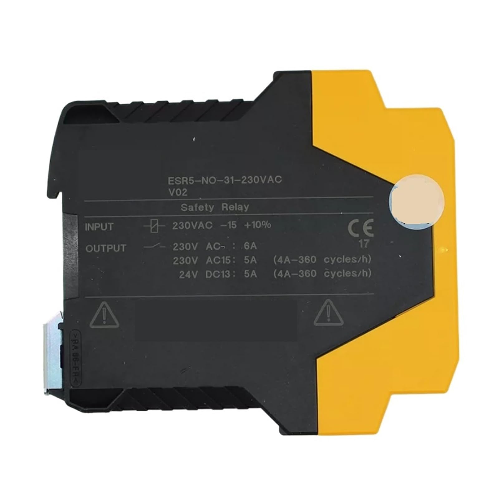 Relé de seguridad ESR5-NO-31-230VAC | Relé de seguridad electrónico de dos canales